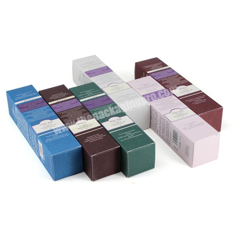 Yilucai Custom Printed Eco Friendly Cardboard Squer Hand Cream Box Skin Care Cosmetic Makeup Packaging Gift Box