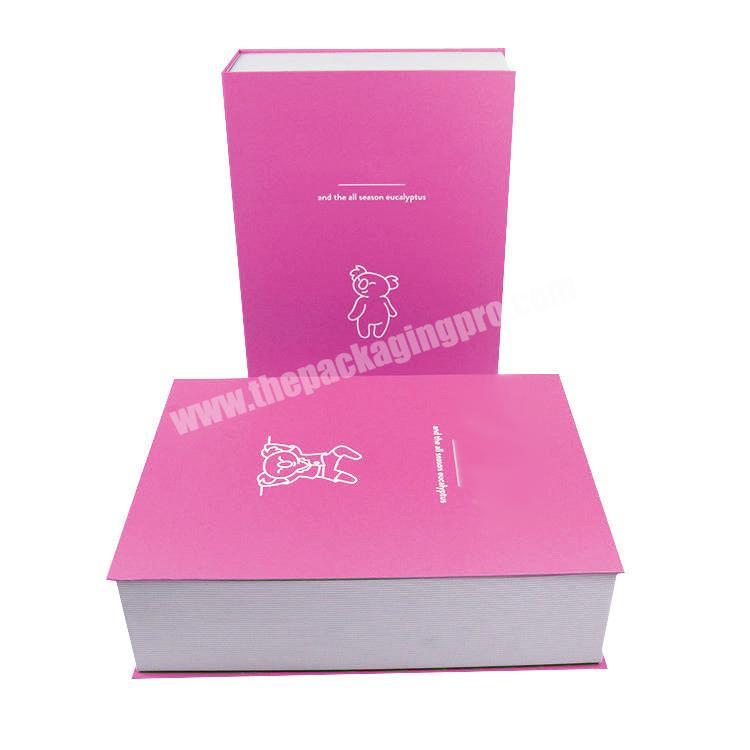 Yilucai Custom Printing Matt Lamination Paperboard Home Bedding Set Textile Packaging Box