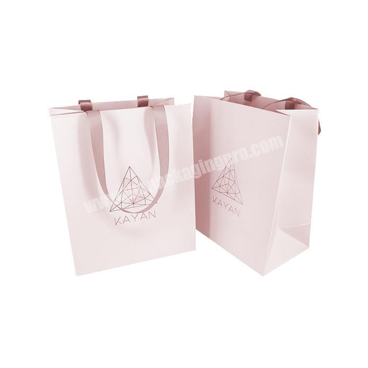 Yilucai Wholesale Custom Logo Color Printed Luxury Paper Bag Jewelry Gift Packaging Bags