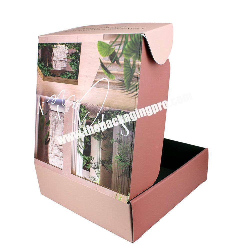 Yilucai custom logo printed corrugated household product bed sheet packaging box bedding shipping box