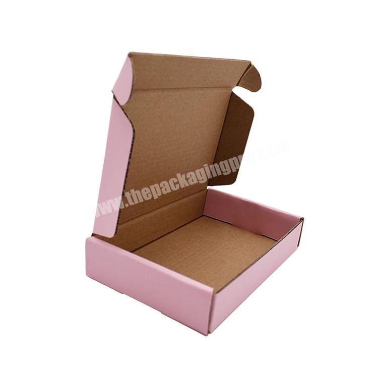 advanced technology custom box mailer Shipping Colored Mailer Box Cosmetic Mailing Clothing Corrugated Packaging Boxes