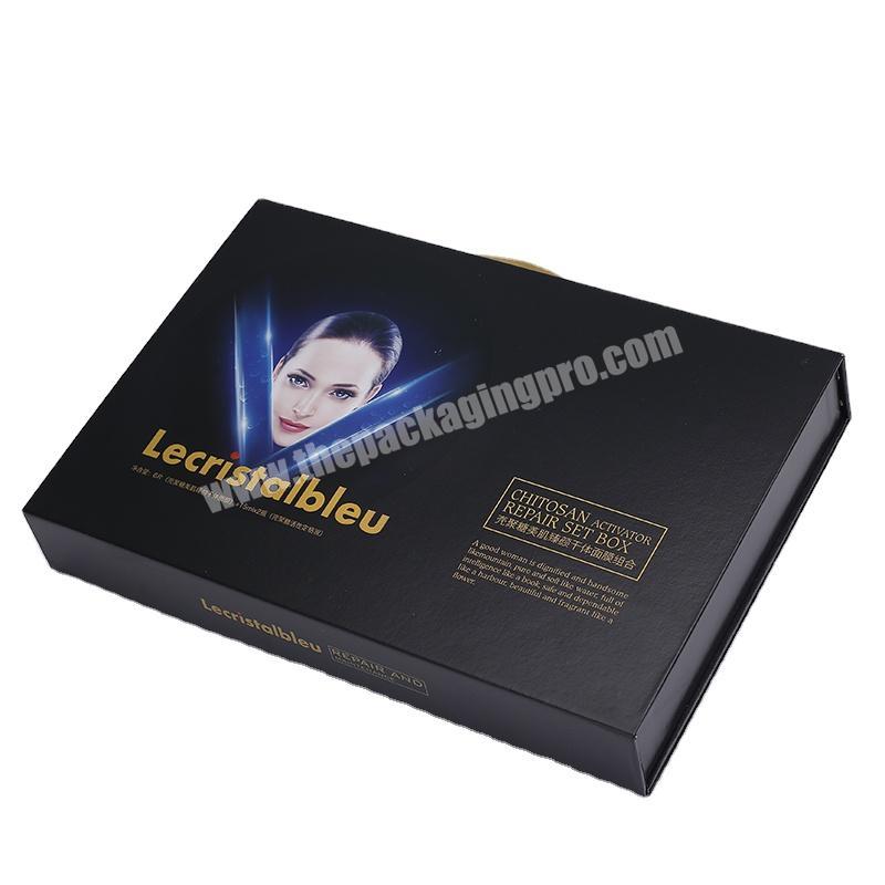 black book shape magnet flap paper box flip top gift boxes with magnetic lid closure