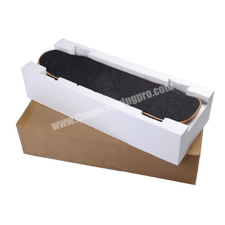 cardboard skateboard boxes skateboard packed custom printed skateboard packaging box