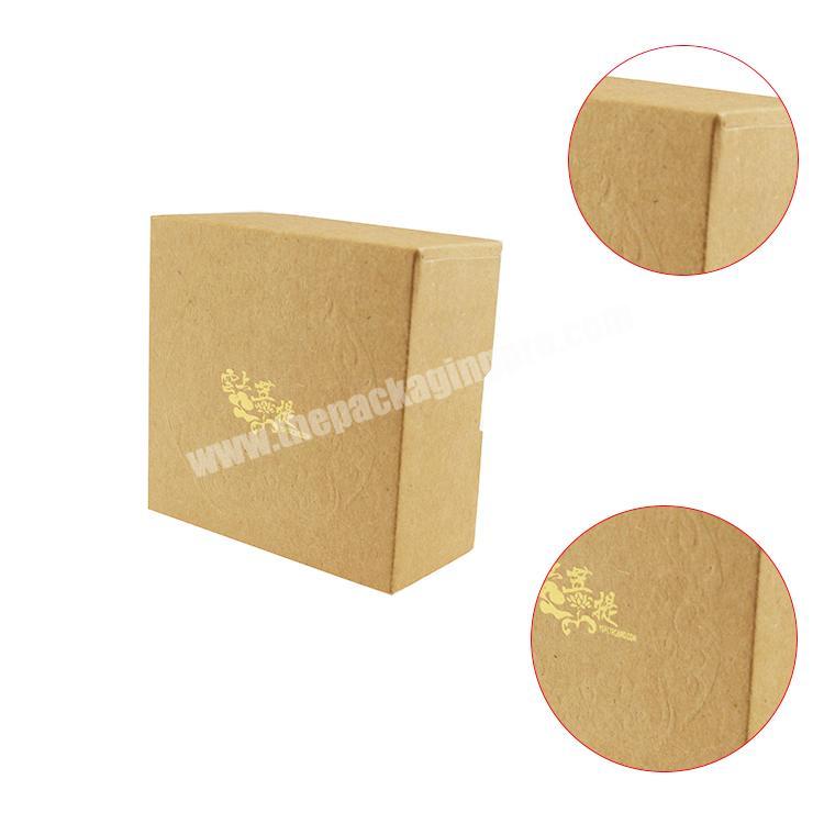 cheap cardboard boxes customized kraft packaging box for Birdnest