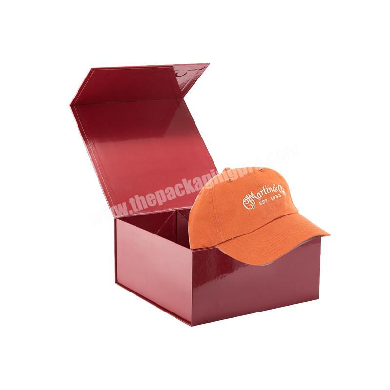 chocolate paper folding small gift box packaging modern forever rose gift box