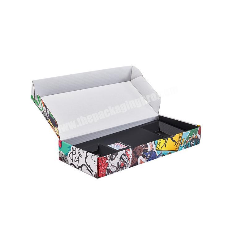 clothing shoe cardboard gift box corrugated packaging cardboard packaging holographic mailing box large