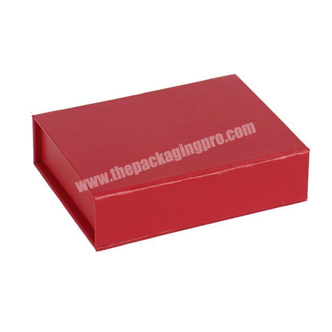 collapsible magnetic premium rigid cardboard leatherette paper box wig hair extension packaging luxury with custom logo
