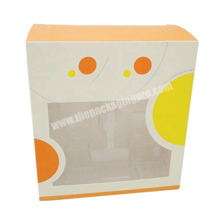 coloured print natural paper gift set packaging box cosmetic