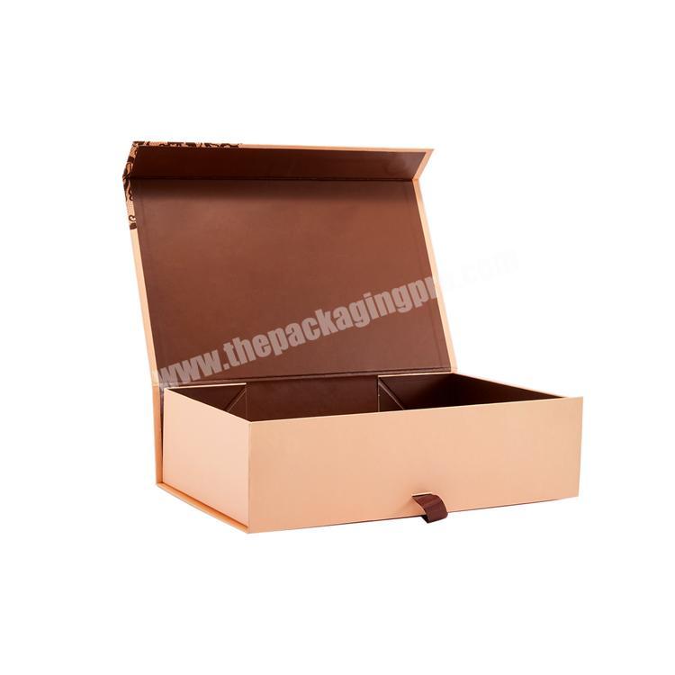 competitive price foldable luxury gift box large hard gift box for shoes