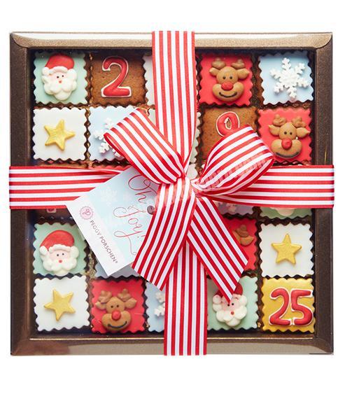 cookies gift box Christmas sugar gift advent calendar box treat box cookies advent calendar