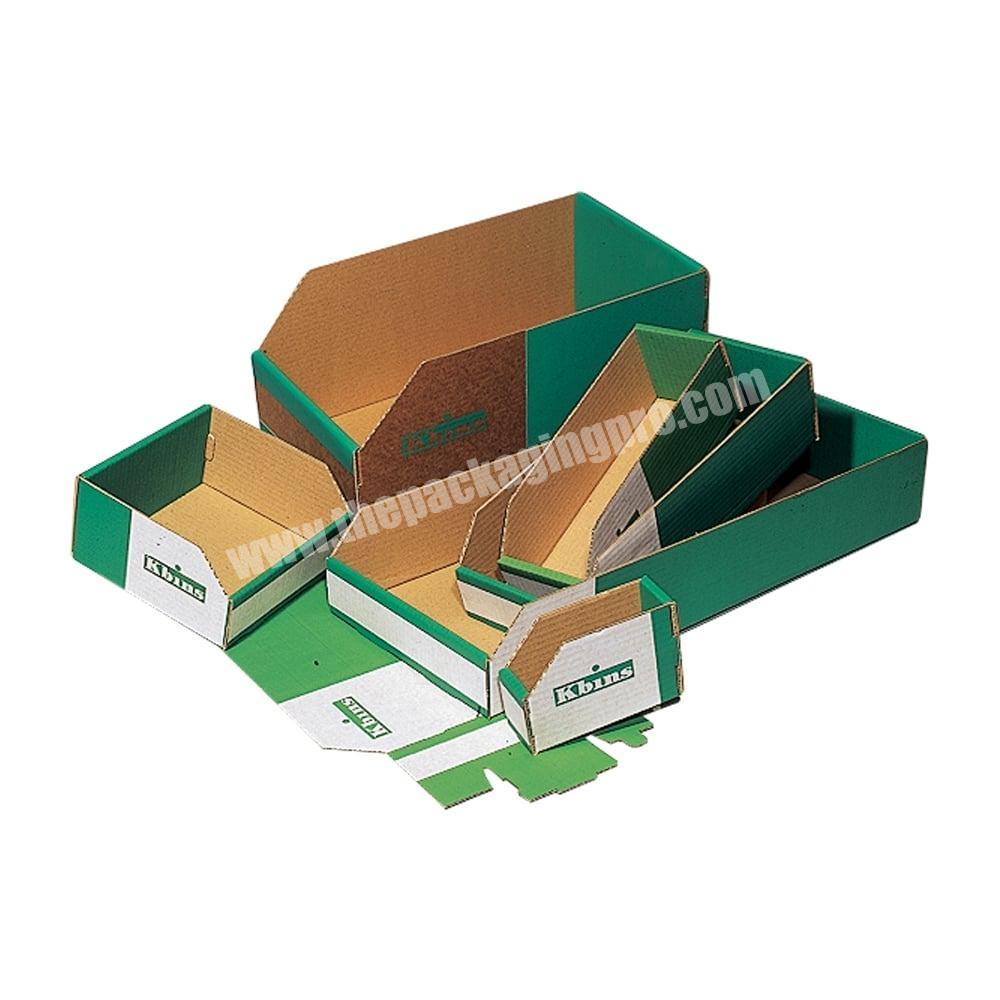 corrugated storage container boxes custom paper bin boxes cardboard bin boxes