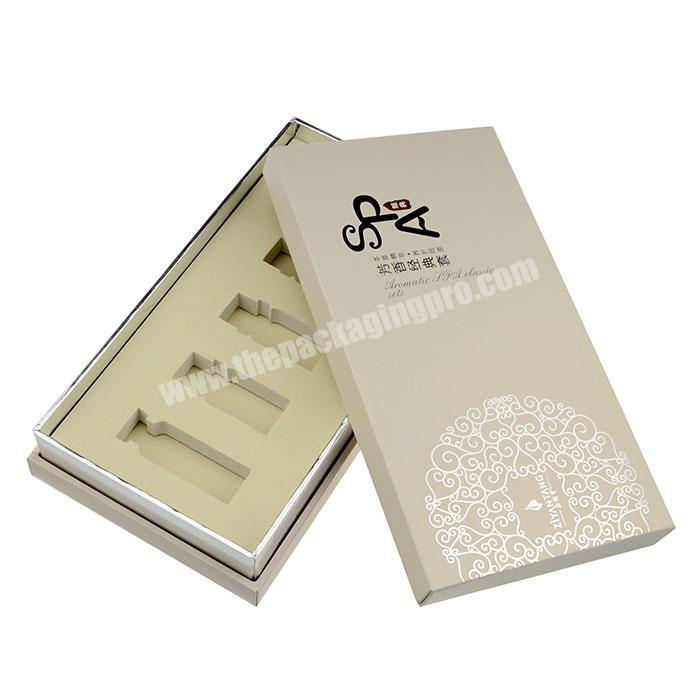 cosmetic gift set packaging box cardboard paper box packaging box supplier for essential oil