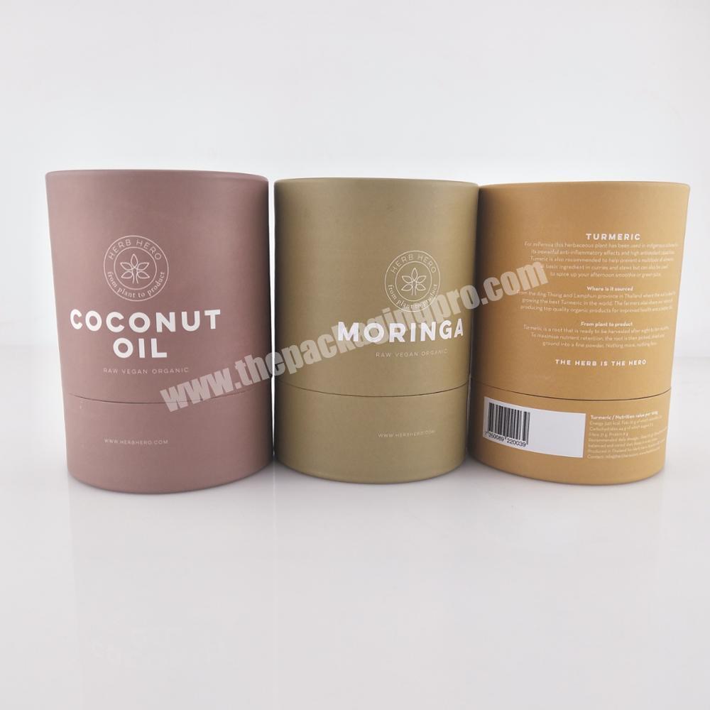 custom cylinder packaging for candle containers