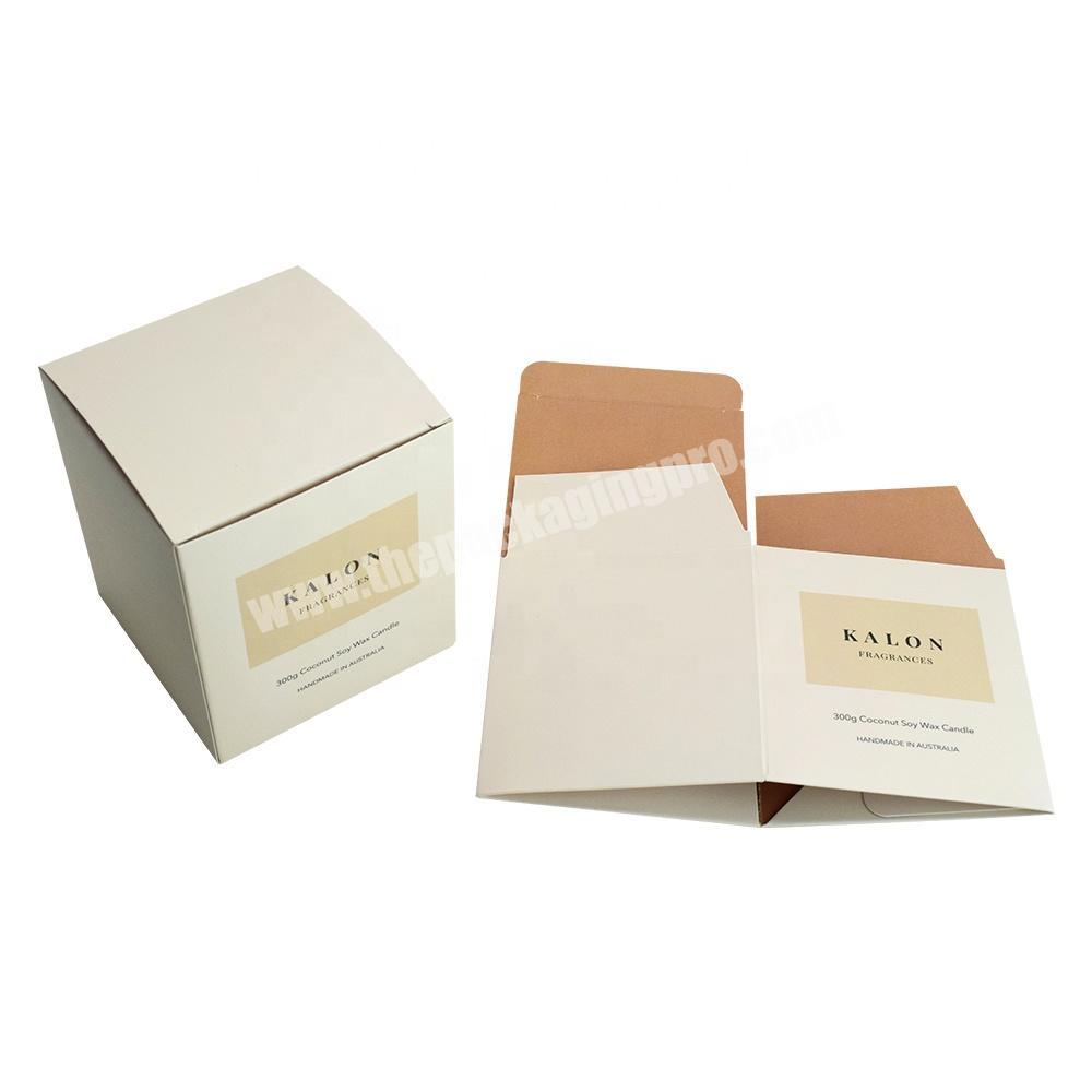 custom logo candle jar box packaging luxury gift candle packaging boxes