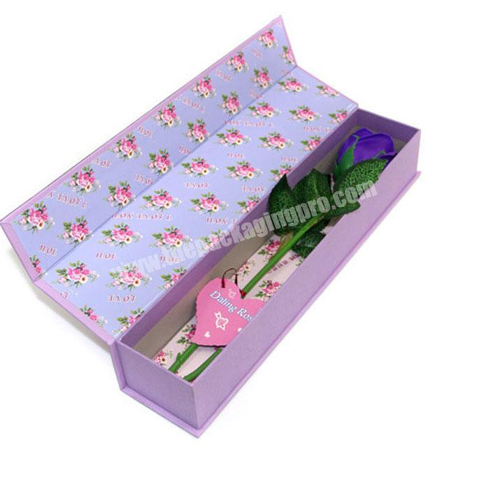 custom logo cardboard boxes flower gift box luxury oem flower packaging box