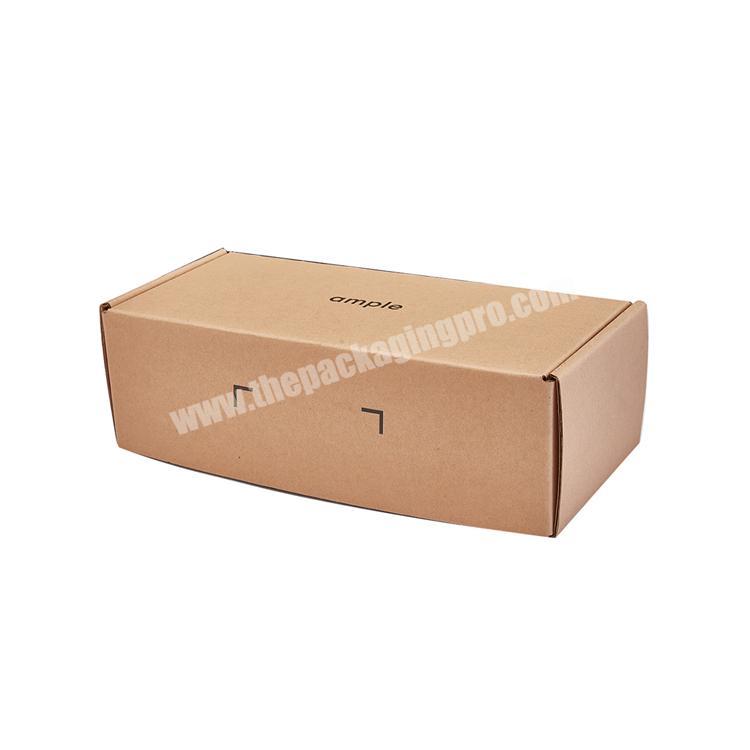 custom logo cardboard custom mailer box packaging lashes corrugated cardboard mailing boxes