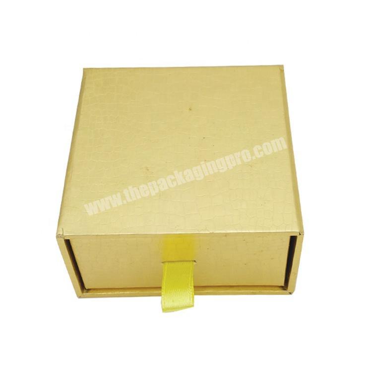 custom logo insert luxury paper jewelry storage single cufflink display packaging cuff link box