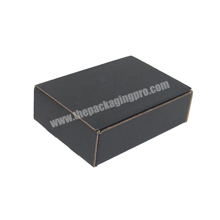 custom logo printed black mailer box Corrugated Shipping Mailer Boxes Cardboard Mailing Box Packaging
