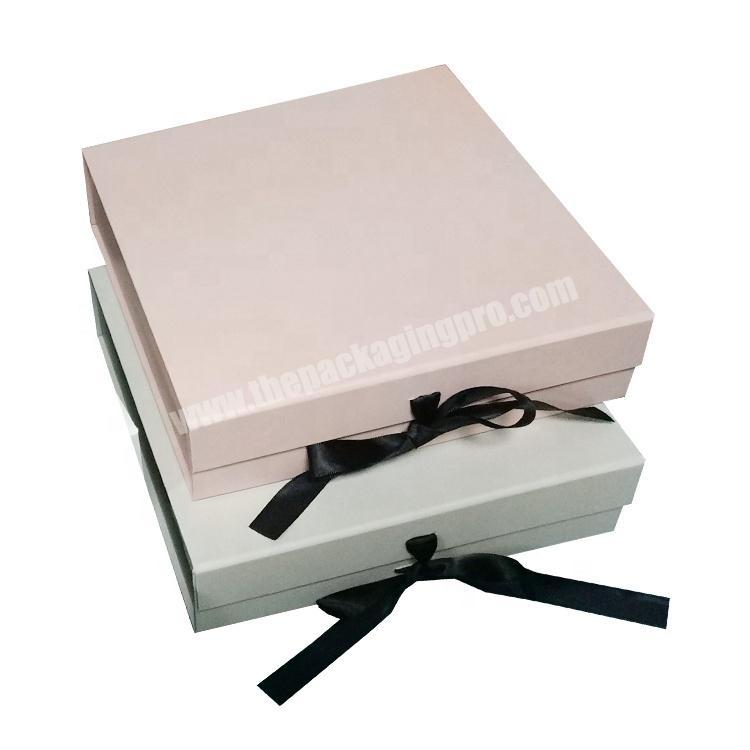 custom logo printed wholesale premium rigid cardboard paper packaging gift foldable magnetic luxury box