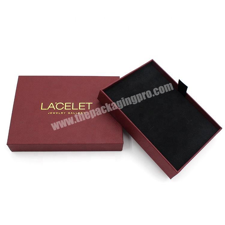 custom logo printing paper cardboard Jewelry necklace packaging boxes
