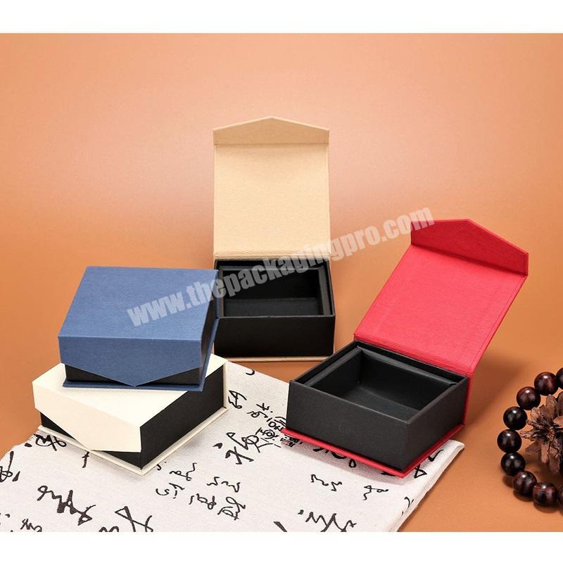 custom luxury magnetic jewelry packaging box bracelet gift packaging box