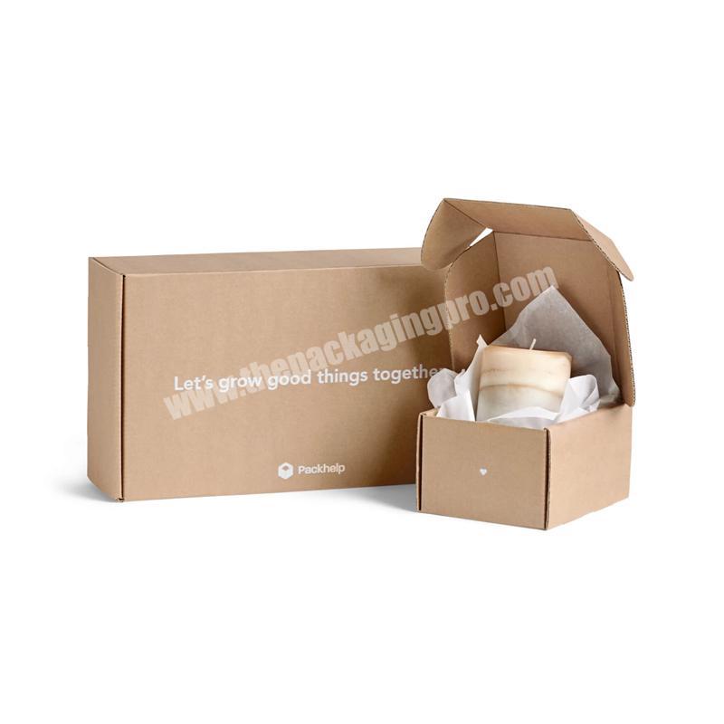 custom made product packing boxes mailer 6*6*16 mail box fold lid