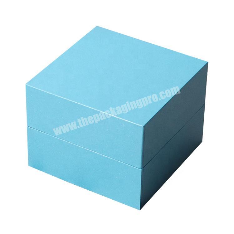 custom paper insert luxury square gift rigid candle box