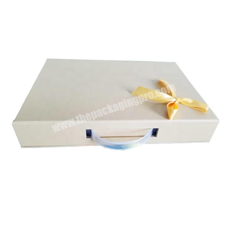 custom travel mini storage kids paper packaging children gift box cardboard suitcase with handle