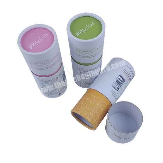 different style kraft paper tube for essential oil glass bottle packaging