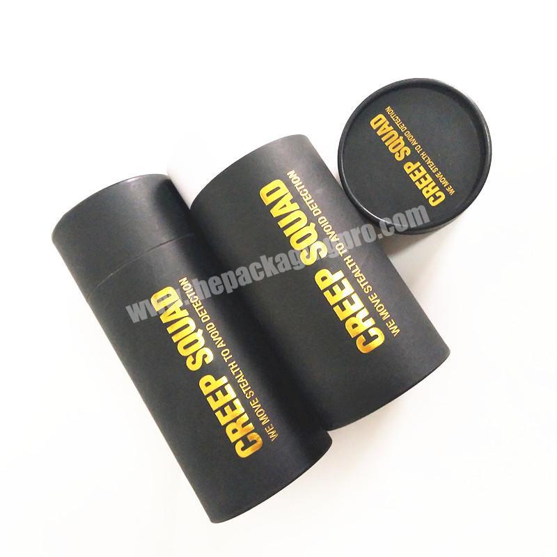 eco cardboard cylinder tube for t-shirts