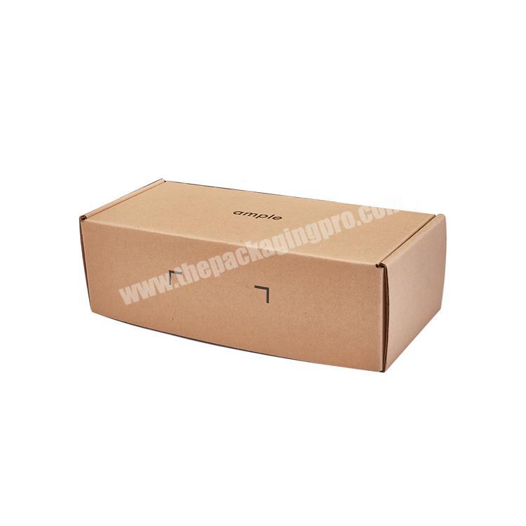 eco custom shipping cardboard mailer box 12x12x5 printed ribbon bow for mailer box wrapping