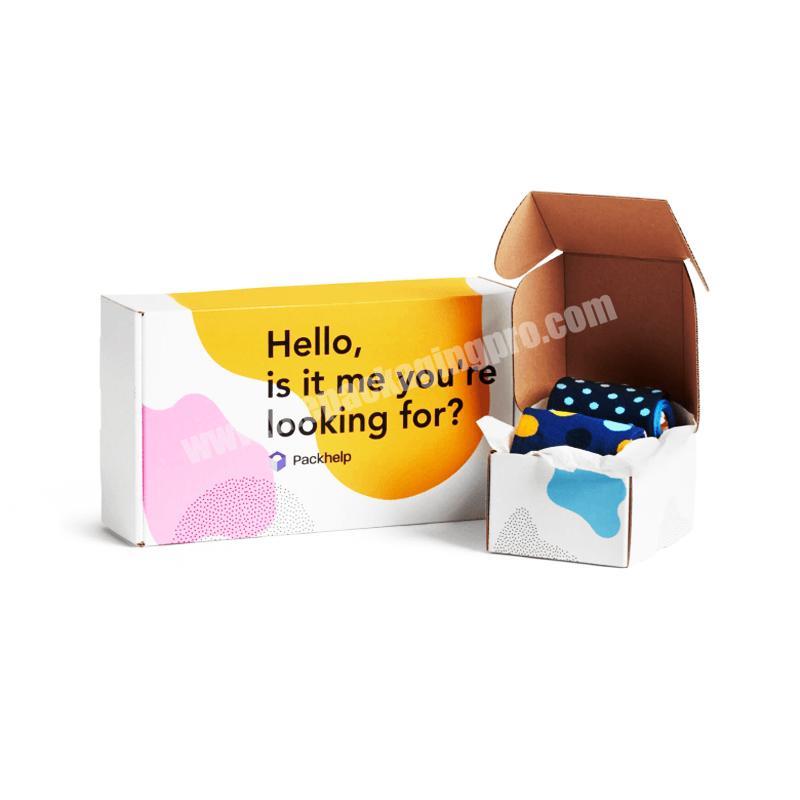 eco-friendly mailer shpping box logo mail corrier box