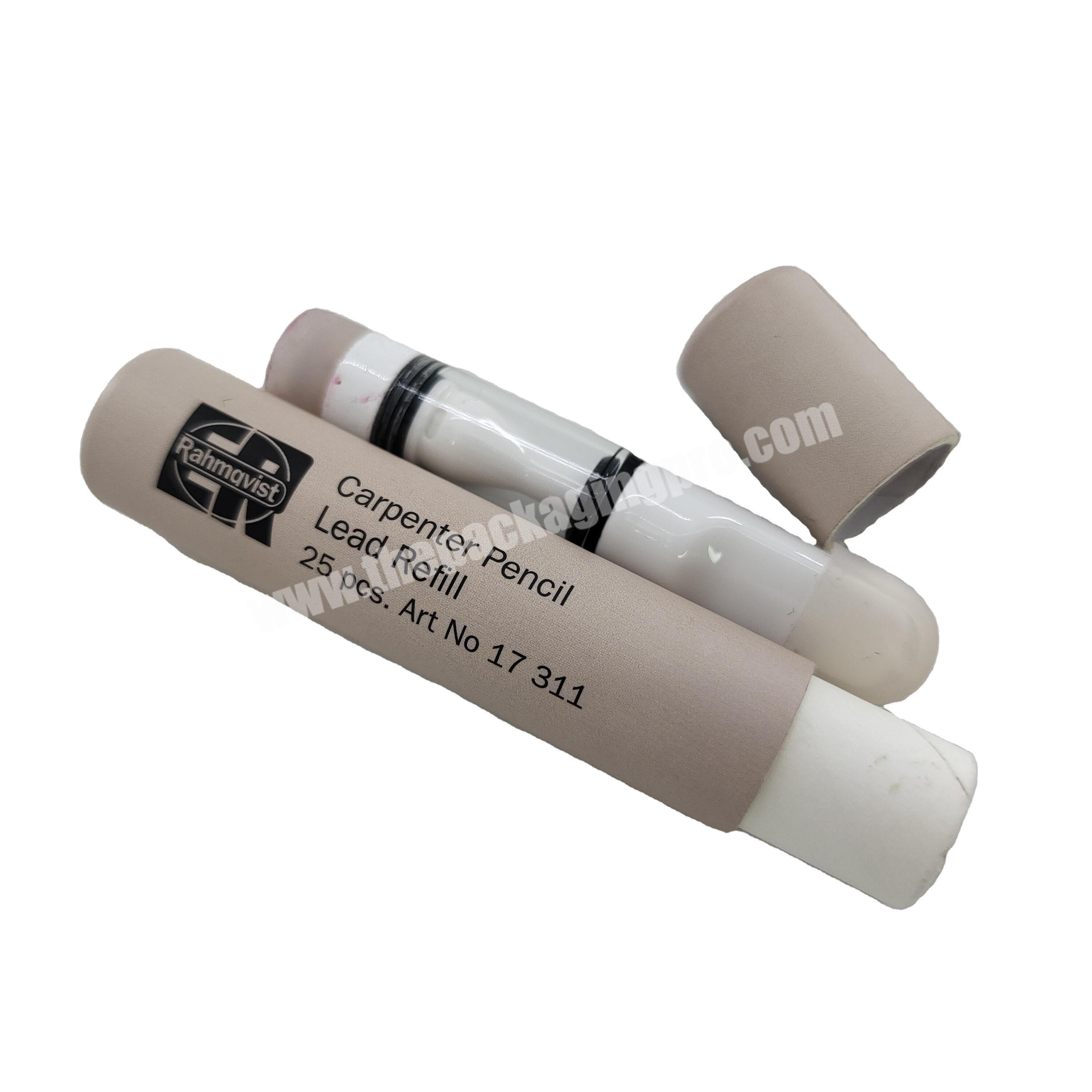 eco friendly paper tube packaging refill packaging for pencil
