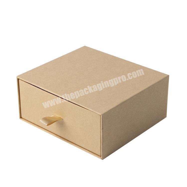 eco friendly recycled custom logo luxury rigid cardboard kraft paper packaging gift box soap
