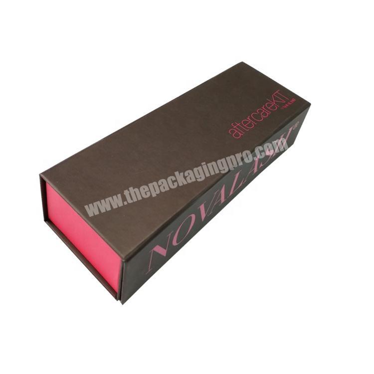 factory custom made luxury foam tray cardboard magnetic gift teeth whitening kit packaging box