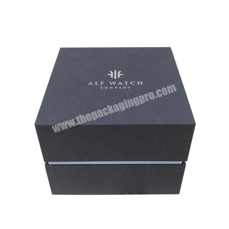 factory luxury gift wrap cardboard packaging single watch box