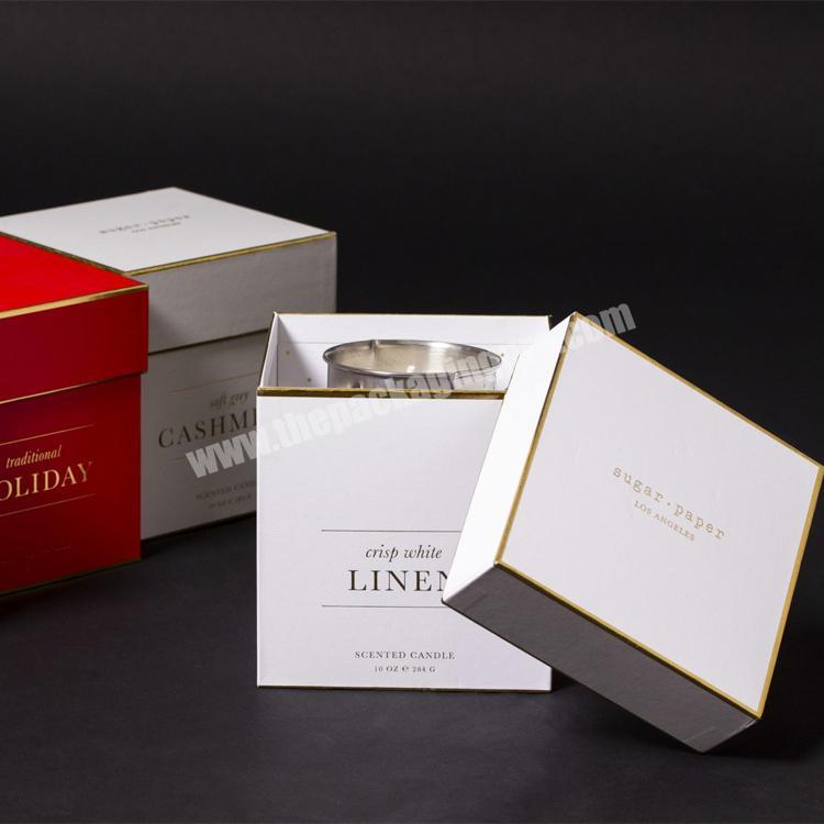 fancy jewelry vintage packaging boxes candle with logo reusable boxes for packaging