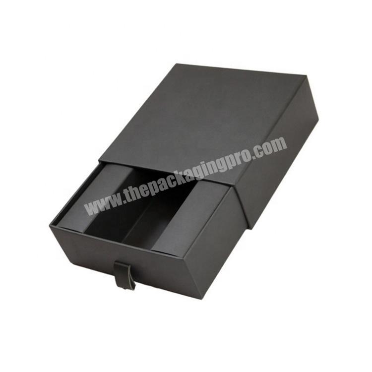 foam insert black gift cardboard soap paper packaging box sleeve