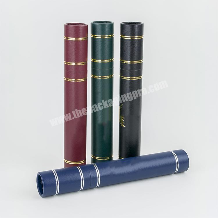 graduation colored certificate scroll diploma tubes certificate tube holder customize wholesale leather certificate tube