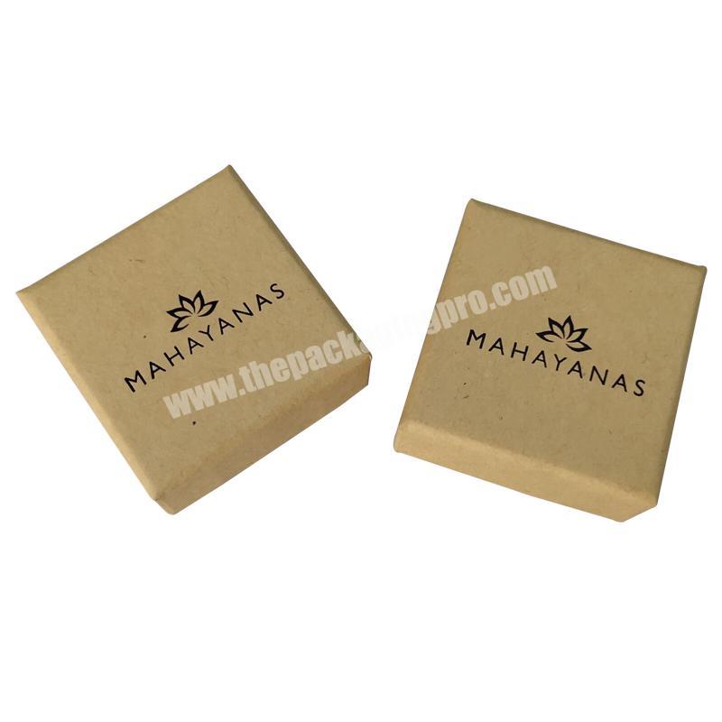 hard strong paper packaging wedding ring storage box jewellery a box for the ring custom logo