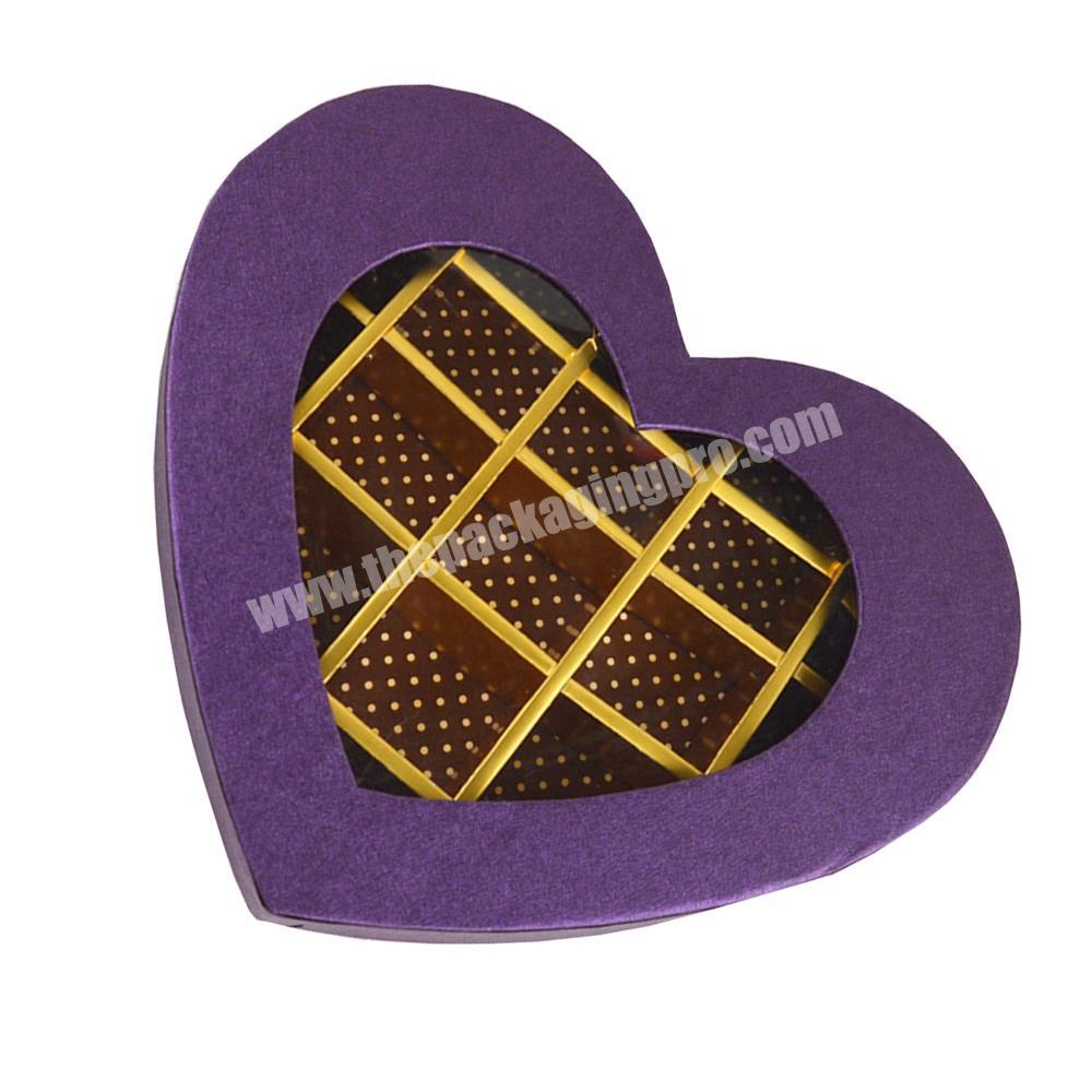 heart shape wholesale customized macaron box packaging