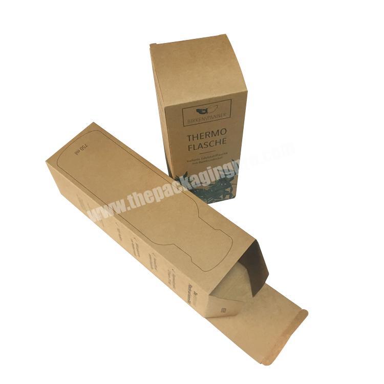 kraft paper box for cosmetics spray bottle 50ml