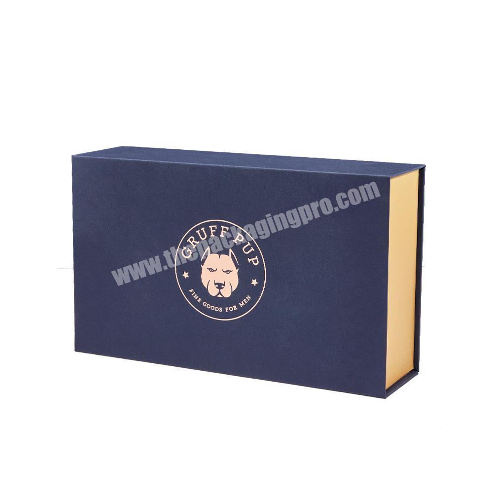 large size blind empty gift boxes customized logo custom logo printed paper box gift luxury