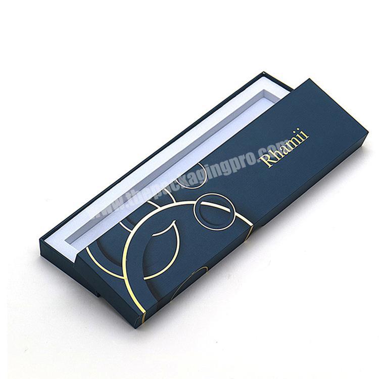 luxury makeup folding bracelet box and packaging maker box packaging 300mm