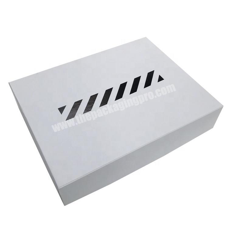luxury white hardcover custom cardboard premium a5 gift box