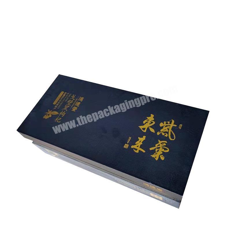 manufacture new design most popular wholesale gold foil stamping special paper gift box