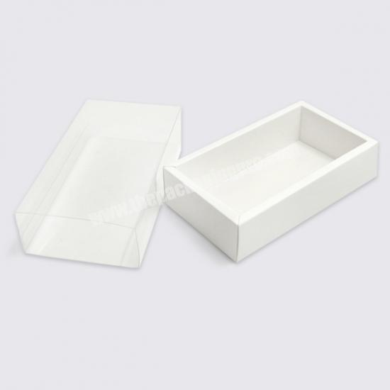 mini chocolate carton box drawer chocolate boxes folding white chocolate boxes with clear lid