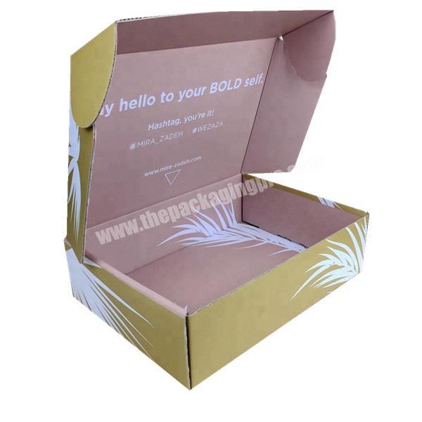 paper box packaging mailer postal shipping box