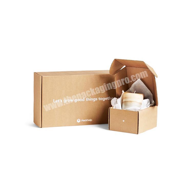 small mailer packaging small mailer box packaging candle cardboard mailing shipping boxes