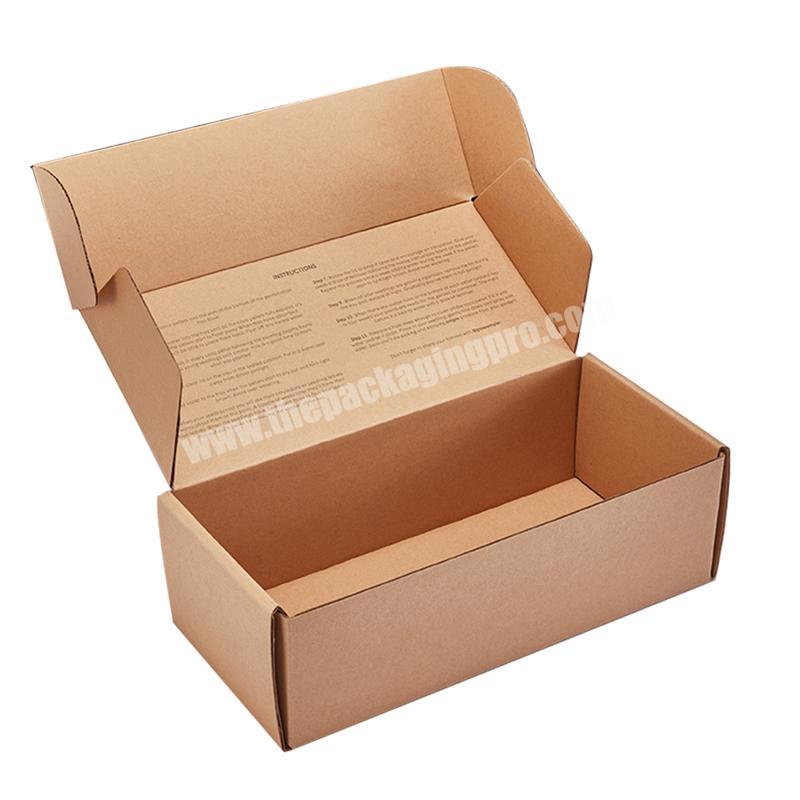 standard long corrugated cardboard wrapping paper box a6 mailing moving shipping boxes